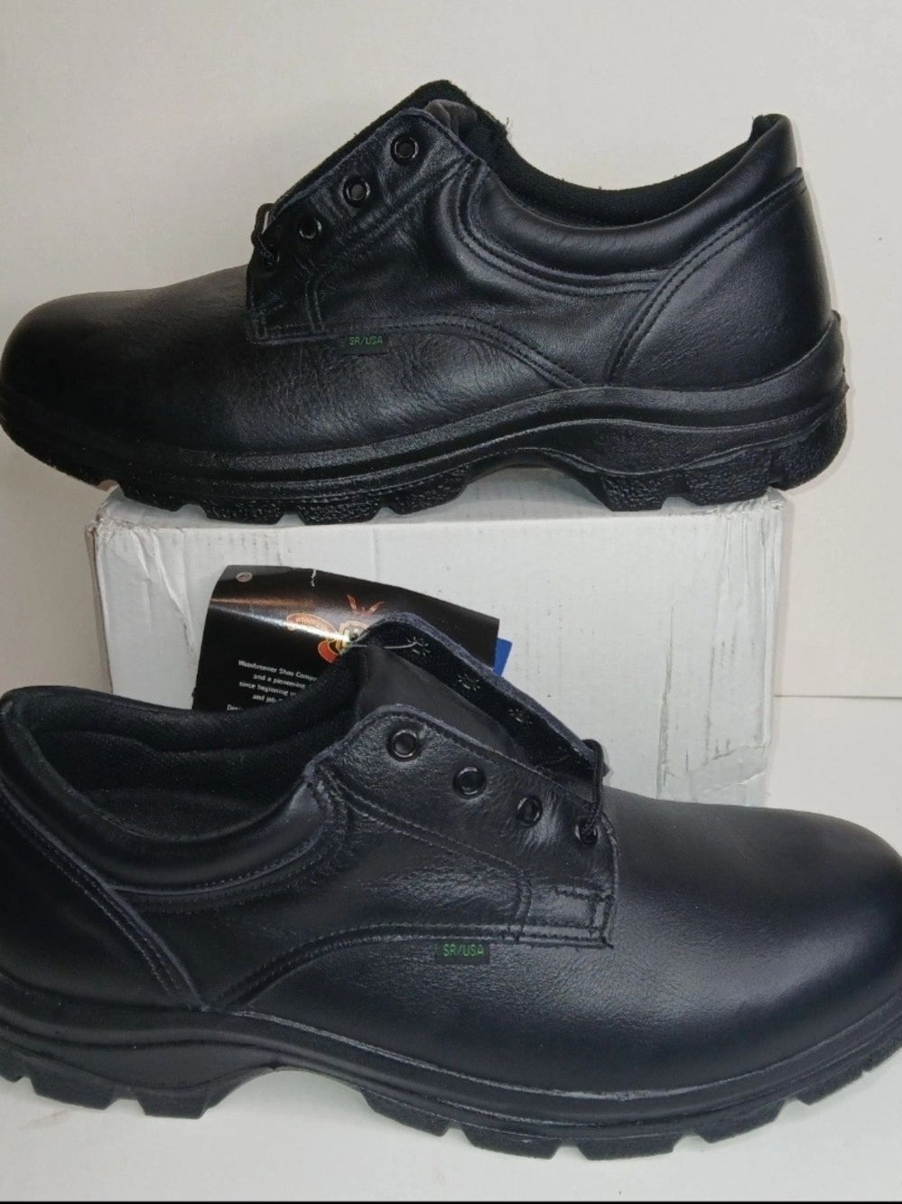 THOROGOOD UNIFORM USA-MADE SOFTSTREETS POSTAL OXFORD SHOES 834-6905  Size 12 XW